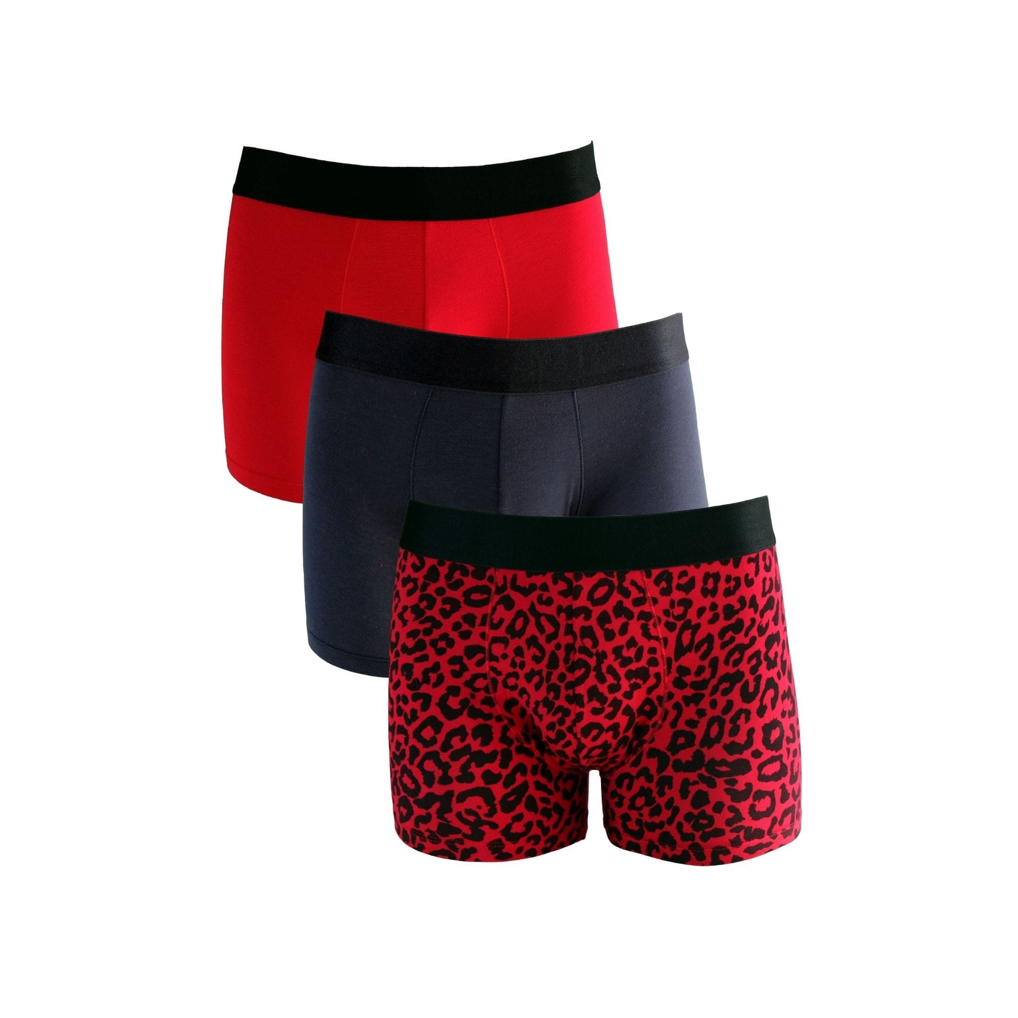 Red Hot - Set of 3 - FANCIES Micromodal Boxer Briefs Multipack