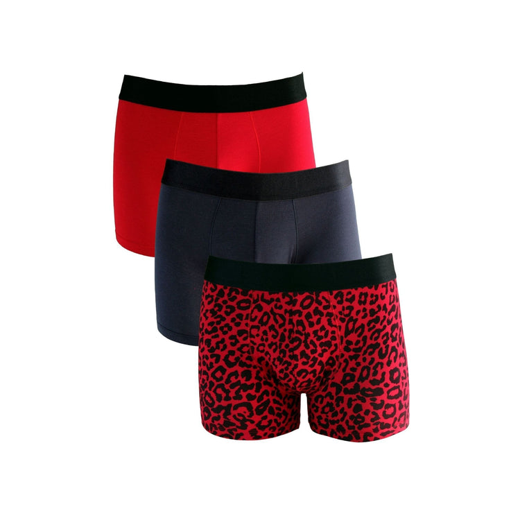 FANCIES Boxer Briefs Red Hot - Set of 3